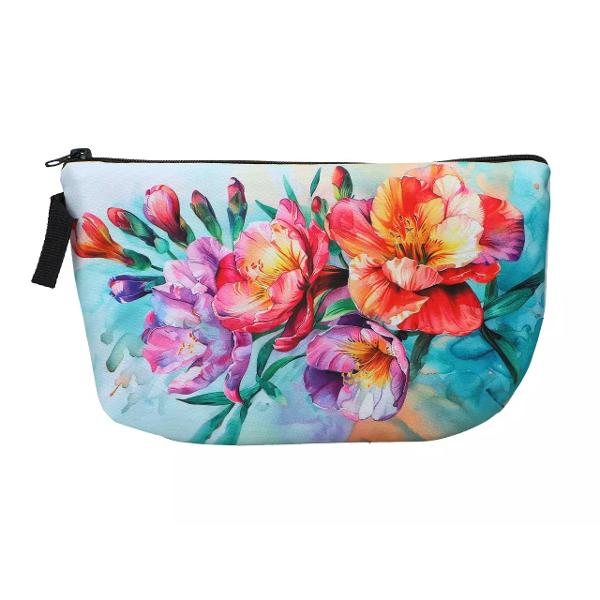 Îmbog&259;&539;e&537;te-&539;i stilul cu acest portfard elegant inspirat din lucrarea „Lalele” a artistei Laura Lozano Cu un design vibrant &537;i delicat care evoc&259; frumuse&539;ea florilor &537;i armonia naturii acest portfard este perfect pentru a-&539;i p&259;stra produsele esen&539;iale organizate &537;i într-un cadru artistic&128313; Design artistic – Decorat cu detalii din 