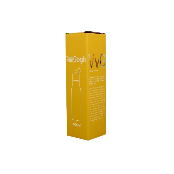 Sticl&259; termic&259; din inox – 500 ml – Van Gogh „Sunflower”Savureaz&259;-&539;i b&259;utura preferat&259; cu elegan&539;a artei Aceast&259; sticl&259; termic&259; din inox de 500 ml decorat&259; cu celebra pictur&259; „Sunflower” de Vincent van Gogh îmbin&259; frumuse&539;ea artistic&259; cu func&539;ionalitatea 