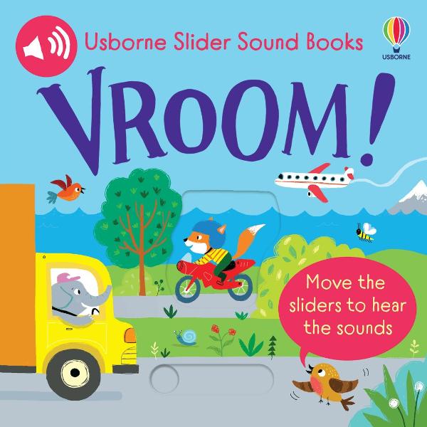 Move the sliders back and forth to hear the different vehicles zooming along in this unique and exciting sound book When you move a slider one way youll see and hear one vehicle and when you move it back the other way youll see and hear another one There are planes trains cars motorbikes and buses to discover all driven by Ailie Busbys charming animal characters