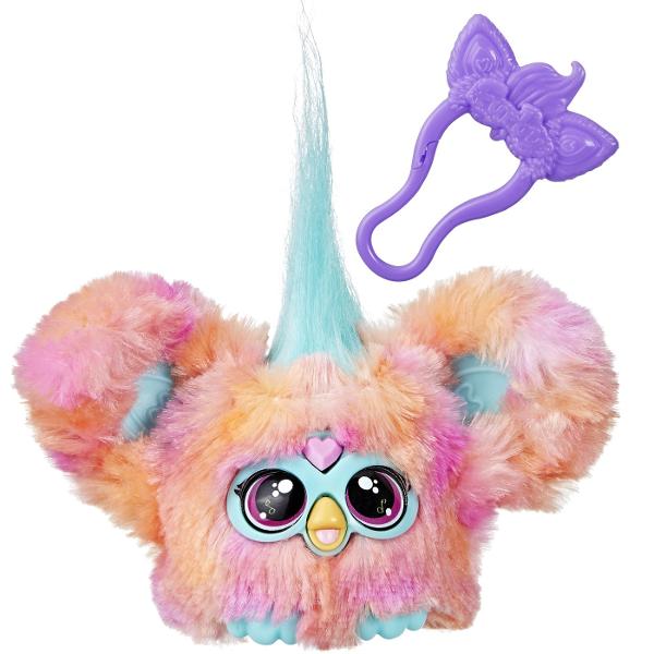 Mini prieteni pufosi Furby cu personalitati puternice Peste 45 de efecte speciale in fiecare Fiecare Furblet are propria voce si personalitate unica Vorbeste limba Furbish si cantati impreuna Jucariile Furblet interactioneaza de asemenea cu marele Furby se vinde separat Gama de 6 fiecare se vinde separat Furbys poate fi mic dar cu siguranta are propria lui personalitate Fiecare dintre cei 6 Furby se remarca in felul sau - are propria voce si aspect care corespunde stilului muzical 