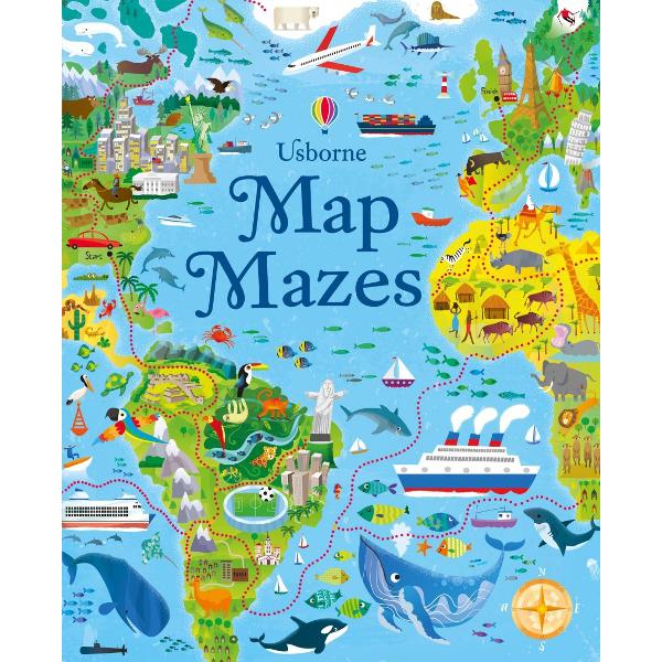 Travel across continents walk the streets of famous cities and explore long-lost lands with this super map-themed maze book Each maze is more challenging than the last from navigating a safe path through icebergs to taking a whirlwind tour of Great Britain A brilliant way to learn about maps with all the answers at the back of the book 