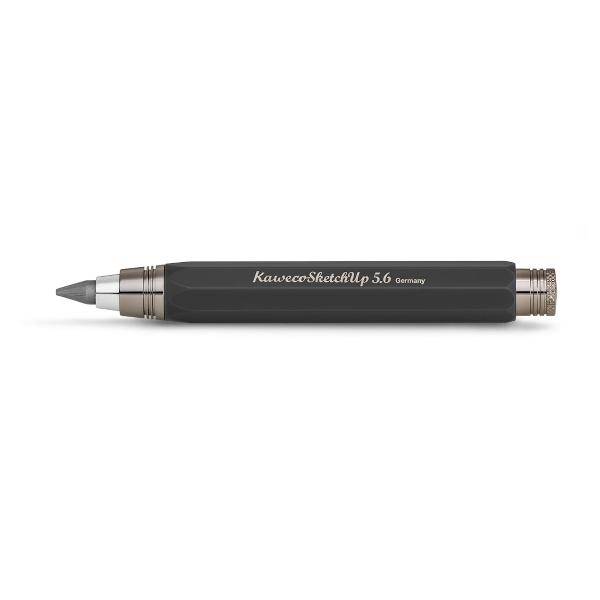 Creion Mecanic Kaweco Sketch Up Black 56mmCorpul metalic din alam&259; prelucrat&259; de înalt&259; calitate culoare negru elegant confer&259; instrumentului de desen o senza&539;ie special&259; Nu numai c&259; se simte bine în mân&259; dar arat&259; &537;i foarte elegant în crom m&259;t&259;sosAcest model este utilizat de preferin&539;&259; pentru desenul tehnic &537;i artistic Mecanismul de 