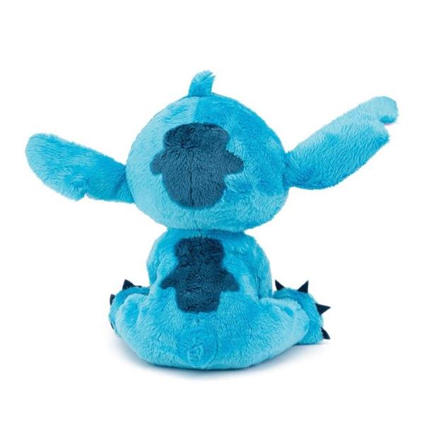 Bun venit in clubul Disney Jucaria noastra moale Stitch cu caracteristici brodate va va tine zambitor pe parcursul zilei Moale dar durabilStitch este fabricat dintr-o tesatura moale de poliester  ceea ce il face jucaria perfecta de plus 
