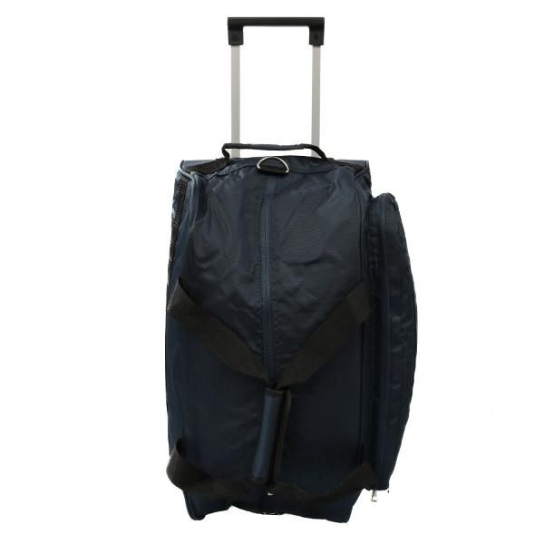Geant&259; de voiaj cu troler realizat&259; din material textil rezistent ideal&259; pentru escapade scurte sau c&259;l&259;torii Dotat cu mâner telescopic buzunare spa&539;ioase &537;i un design modern Practic &537;i u&537;or de manevratMaterial poliester1 compartiment principal;2 compartimente laterale;2 roti;maner telescopic;bretea ajustabila;captuseala la interior;