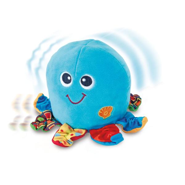 Caracatita care danseaza si se misca este o jucarie interactiva si distractiva pentru cei mici Cu un design atragator si vibrant aceasta caracatita ii va incanta pe copii si le va captiva imaginatia Butonul senzor tactil activeaza functia de dans a caracatitei oferindu-le copiilor o experienta interactiva si plina de distractie In timp ce se misca si danseaza aceasta emite melodii vesele si efecte sonore creand o atmosfera plina de bucurie si entuziasm Cu dimensiunile sale perfecte 