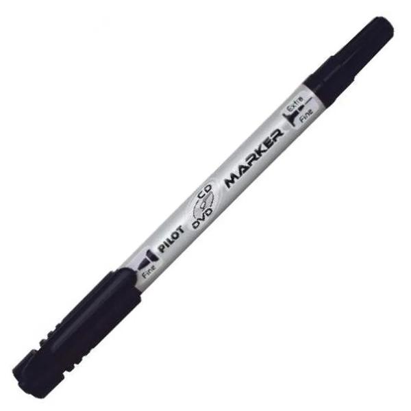 Markerul permanent Pilot Twin este un instrument special conceput pentru a marca &537;i scrie pe suprafe&539;ele sensibile ale CD-urilor &537;i DVD-urilor Acest marker permite o aplicare precis&259; &537;i controlat&259; a cerneleiMarkerul este creat pentru a oferi o rezisten&539;&259; excelent&259; la ap&259; &537;i la decolorare asigur&acirc;nd c&259; scrierile &537;i marcajele r&259;m&acirc;n vizibile &537;i durabile pe suprafe&539;ele discelor De asemenea 