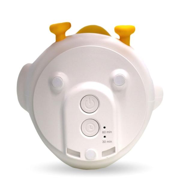 Lampa de veghecontrol tactilRatuscaLexiumTensiune intrare 5V DC 1APutere max 1WCapacitate baterie 1800 mAhDimensiune 150x108x133 mmMaterial ABSSiliconButon onoffButon timer – 3060 minControl tactil