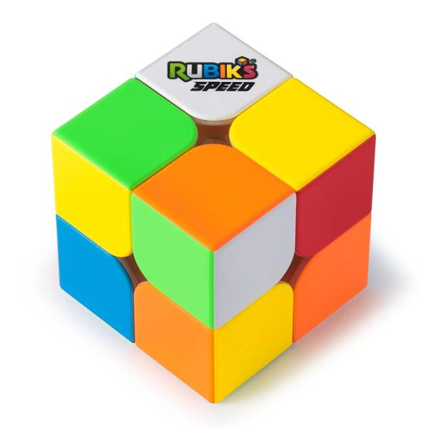Gandeste si misca-te rapid Modelul imbunatatit al cubului de viteza 2x2 utilizeaza magneti pentru a adauga stabilitate si a actiona ca un sistem de pozitionare pentru a ajuta la alinierea cubului pentru urmatoarele rasuciri si miscari Cubul de viteza are un miez mai puternic si un mecanism conceput pentru a-l face mai rapid mai neted si mai fiabil ca niciodata Cubul de viteza are un design fara autocolant si vine pre-uns pentru a te ajuta sa obtii timpi mai rapizi Include placi lucioase 