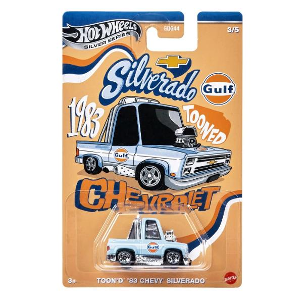 Colectia Hot Wheels Silver Series Gulf aduce un plus de stil si performanta oricarei piste de curse Aceste masinute metalice la scara 164 impresioneaza prin designul lor autentic detalii inspirate de modelele reale si decorurile iconice Gulf Fiecare masinuta este realizata cu atentie la detalii perfecta pentru colectionari si pasionati de curse Adauga viteza si actiune in colectia ta Hot Wheels cu aceste modele deosebite din editia Silver Series Gama contine urmatoarele 5 modele Manga 