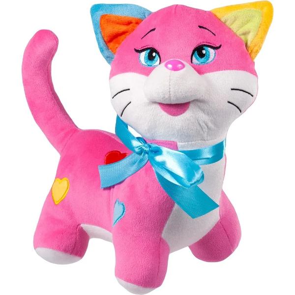 Plus Pisica Asya de 29cm Eleganta moale si absolut adorabila plusul Pisica Asya de 29 cm este alegerea perfecta pentru cei care iubesc jucariile de plus cu personalitate Cu un design fermecator si o expresie prietenoasa pisica Asya cucereste inimile tuturor – fie ca este oferita cadou adaugata intr-o colectie sau folosita ca decor in camera copilului Realizata din materiale de calitate superioara pisica are un exterior catifelat si o umplutura moale care o face ideala pentru 