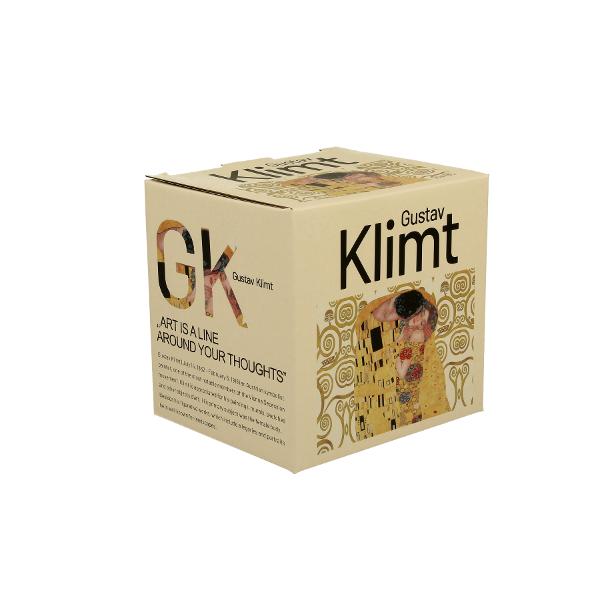 Can&259; de 430 ml cu infuzor &537;i capac THE KISS Ecru inspirat&259; de Gustav Klimt parte a seriei Art Gallery  realizat&259; din por&539;elan de calitate superioar&259; caracterizat printr-o culoare alb-crem elegant&259; &537;i natural&259; cu o str&259;lucire delicat&259; precum &537;i o durabilitate excep&539;ional&259;Perfect&259; pentru prepararea infuziilor &537;i a ceaiului aromat preferatCana este 
