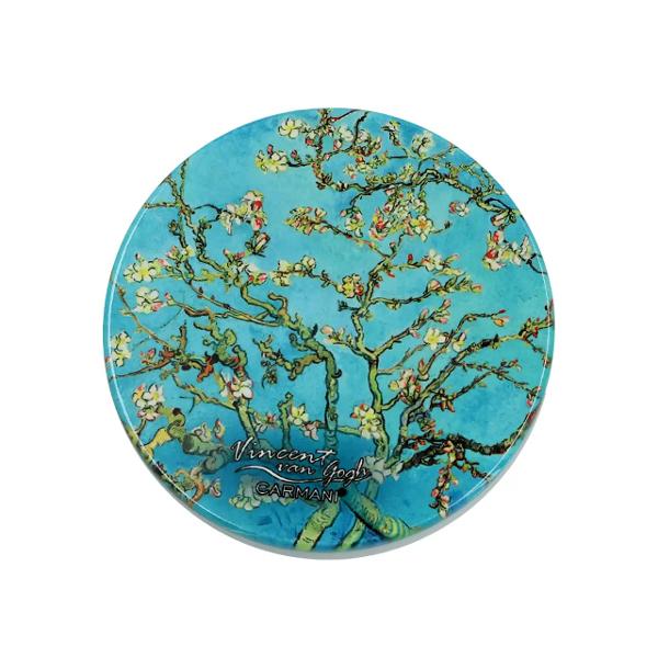 Suport pentru pahar – Ceramic&259; 10 cm Design Van Gogh Almond TreeAdaug&259; un strop de art&259; mesei tale cu acest suport pentru pahar din ceramic&259; decorat cu una dintre lucr&259;rile emblematice ale lui Vincent van Gogh p class data-start507 