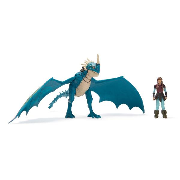Adauga in colectia ta indragita figurina din How to Train Your Dragon Este un cadou perfect Este recomandata pentru joaca interactiva si aventuri imaginative alaturi de ceilalti dragoni din universul lor Design detaliat inspirat din film Acestia sunt acum gata de actiune Figurina este ideala pentru a recrea lupte aeriene sau pentru colectionare Aripi mobile pentru miscare dinamica Detalii impresionante si culori vii Cufunda-te in lumea legendara a filmului Cum sa-ti dresezi dragonul cu 