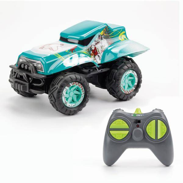 Masinutele cu telecomanda X-MONSTER si X-BEAST de la EXOST au un design urban nou si anvelope EXOST unice Masinutele ofera control complet al functiilor si al miscarilor cu transmisie de 24GHz construite la o scara de 134 Disponibile in 4 modele Functioneaza cu baterii 3XAA pentru vehicul - nu sunt incluse 2xAA pentru telecomanda nu sunt incluse Varsta recomandata 5