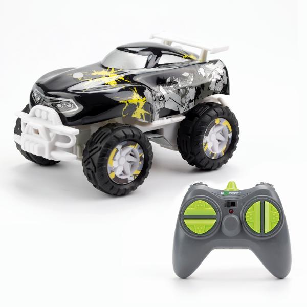 Masinutele cu telecomanda X-MONSTER si X-BEAST de la EXOST au un design urban nou si anvelope EXOST unice Masinutele ofera control complet al functiilor si al miscarilor cu transmisie de 24GHz construite la o scara de 134 Disponibile in 4 modele Functioneaza cu baterii 3XAA pentru vehicul - nu sunt incluse 2xAA pentru telecomanda nu sunt incluse Varsta recomandata 5