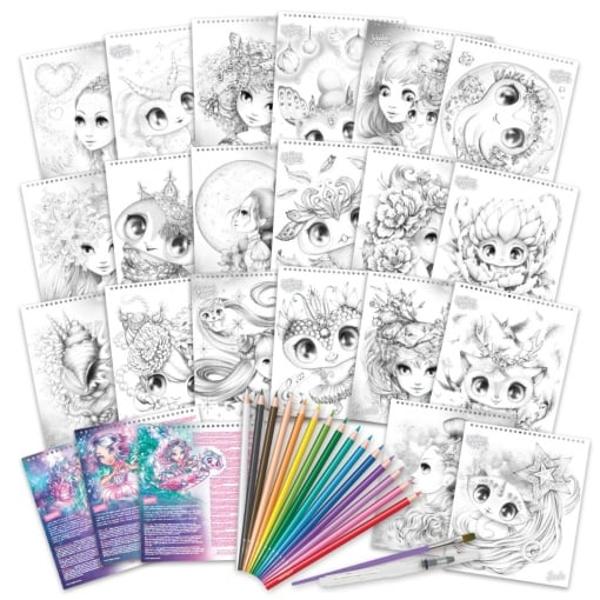 Setul de C&259;r&539;i de Pictat cu Acuarele sub semn&259;tura personajului Estrela din colec&539;ia Nebulous Stars este conceput special pentru a încuraja tinerii arti&537;ti s&259;-&537;i exploreze &537;i s&259;-&537;i dezvolte talentele într-un mod creativ &537;i captivant Acest produs remarcabil îmbin&259; arta vizual&259; cu magia culorilor oferind o aventur&259; artistic&259; plin&259; de farmec &537;i inspira&539;iePrezentat 