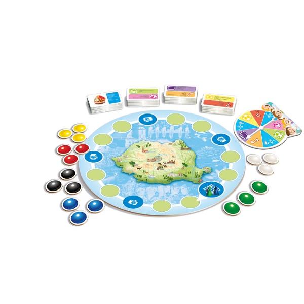 Joc de Societate TACTIC Trivia Junior Romania 59613 – Descopera Lumea prin JoacaDaca esti in cautarea unui joc de societate educativ interactiv si distractiv TACTIC Trivia Junior Romania 59613 este alegerea perfecta Conceput special pentru copii de peste 5 ani acest joc imbina cunoasterea logica si distractia oferind celor mici sansa de a-si testa cunostintele 