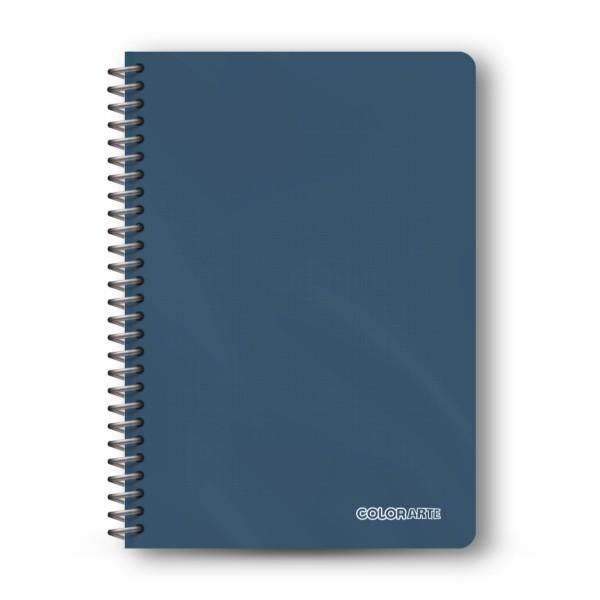 Caiet cu spirala A4 Colorarte 100 file dictando colturi rotunjite coperta plastic 350 microni hartie 70gmpAtentie Pretul afisat este per bucata Nu se poate alege culoarea se livreaza in functie de disponibilitatea din stoc