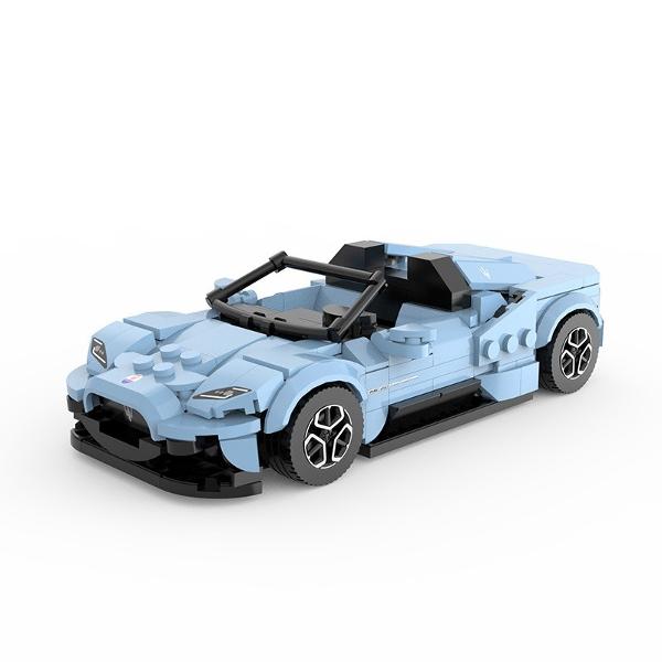 Setul de caramizi de constructie RASTAR Maserati MC20 este o jucarie versatila si captivanta care se adreseaza unei game largi de entuziasti oferind o experienta de constructie detaliata si captivanta si un model perfect proportionat pentru expunere Cadou ideal pentru toate varstele Recomandat pentru varstele de 6 ani si peste acest set de constructie este perfect atat pentru fanii Maserati cat si pentru colectionarii adulti oferind o experienta distractiva si educativa ce imbunatateste 