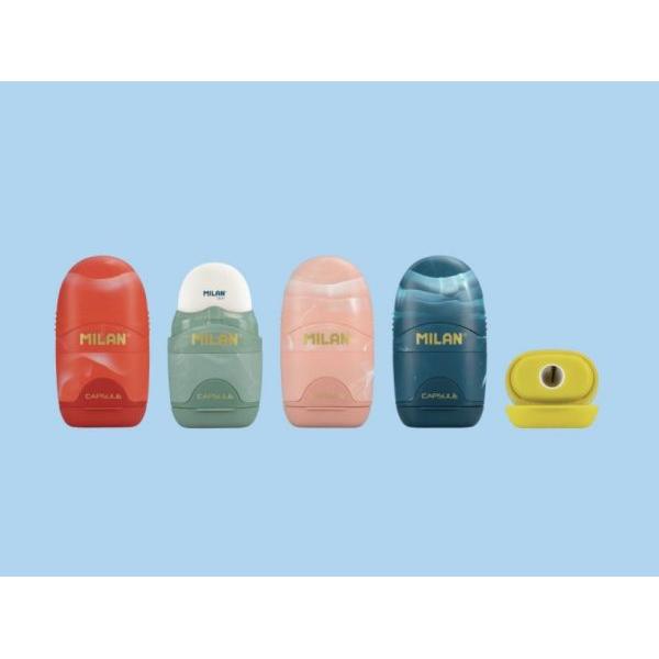 Ascu&539;itoare cu radier&259; Lava MILAN – culoare precizie &537;i design într-un singur gestRedefine&537;te-&539;i rutina cu Lava MILAN – combina&539;ia inteligent&259; dintre o radier&259; moale eficient&259; &537;i o ascu&539;itoare precis&259; cu lam&259; durabil&259; din o&539;el Totul într-un design CAPSUL&258; elegant cu rezervor încorporat pentru un plus de ordine &537;i stilSistem de siguran&539;&259; 