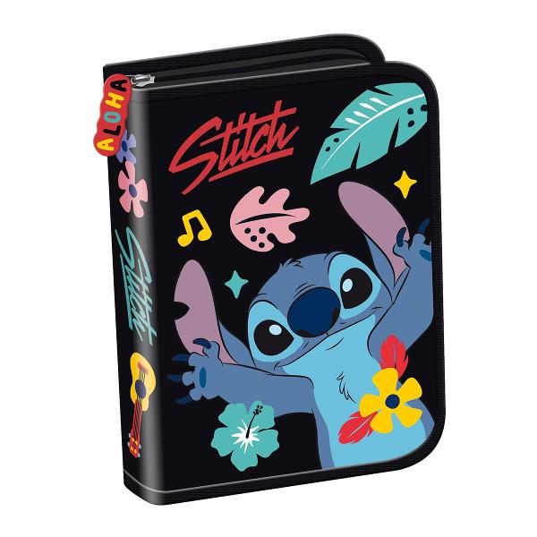 Exploreaza penarul Majewski din colectia Stitch Aloha perfect pentru organizarea rechizitelor tale Acest penar este conceput pentru a imbina functionalitatea cu un design atractiv fiind ideal pentru tinerii care doresc sa isi pastreze instrumentele de scris intr-un mod ordonat si la indemanaDesign practic Penar cu un compartiment principal si doua clapete pentru o organizare eficienta a rechizitelorStil 