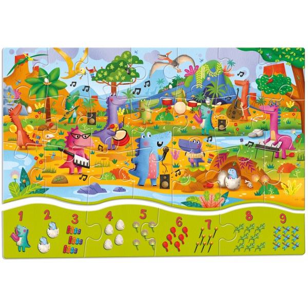 Construieste puzzle-ul &537;i apoi distreaz&259;-te cu numerele &537;i cantit&259;&539;ilePrive&537;te &537;irul de numere de la 1 la 9 num&259;r&259; obiectele &537;i distreaz&259;-te g&259;sind aceea&537;i cantitate în scen&259; pentru fiecare dintre ele