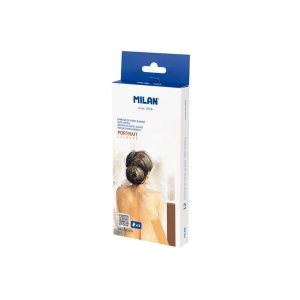 Descoper&259; expresivitatea &537;i profunzimea culorii cu setul de 12 pasteluri moi MILAN Art – gama SOFT PORTRET special conceput pentru arti&537;ti pasiona&539;i de portret ilustra&539;ie sau desen creativ Ideal pentru pictur&259; uscat&259; amestec estompare sau acoperirea rapid&259; a suprafe&539;elor marili class 