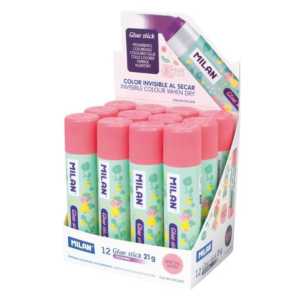 Edi&539;ia special&259; “Fairy Tale” de lipici 21 g de la MILAN este un produs inovator care are ca &537;i caracteristic&259; principal&259; culoarea violet care dispare dup&259; aplicarea ei la uscare Acest lucru îl face potrivit pentru proiectele de art&259; &537;i craft ale copiilorLipiciul este multifunc&539;ional putând fi utilizat pentru a lipi cu u&537;urin&539;&259; hârtie carton &539;es&259;tur&259; pâsl&259; 