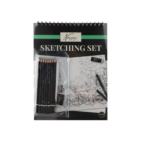 Descopera artistul din tine cu acest kit complet pentru schitare format din 12 piese esentiale Ideal pentru incepatori si profesionisti deopotriva acest set de la Creative Craft iti ofera tot ce ai nevoie pentru a-ti exprima creativitatea pe hartieVarietate de instrumente include creioane radiera ascutitoare si alte accesorii esentiale pentru schitareCalitate superioara fiecare piesa este 