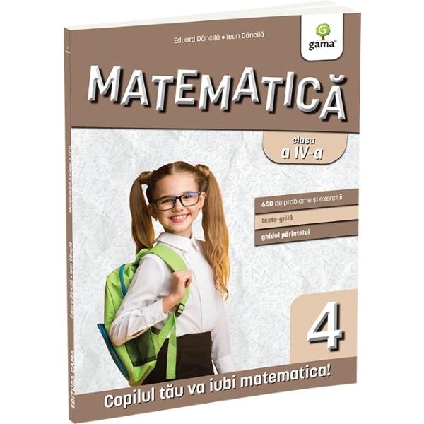 Colectia Matematica pentru clasele primare de Eduard D&259;ncil&259; & Ioan D&259;ncil&259; include carti de matematica pentru clasele pregatitoare si I-IV inclusiv volume destinate Evaluarilor Nationale si concursurilor scolare Exercitiile si problemele atent selectate de autori dezvolta gândirea matematica a copilului logica atentia puterea de abstractizare si perspicacitatea sa Pentru o mai 