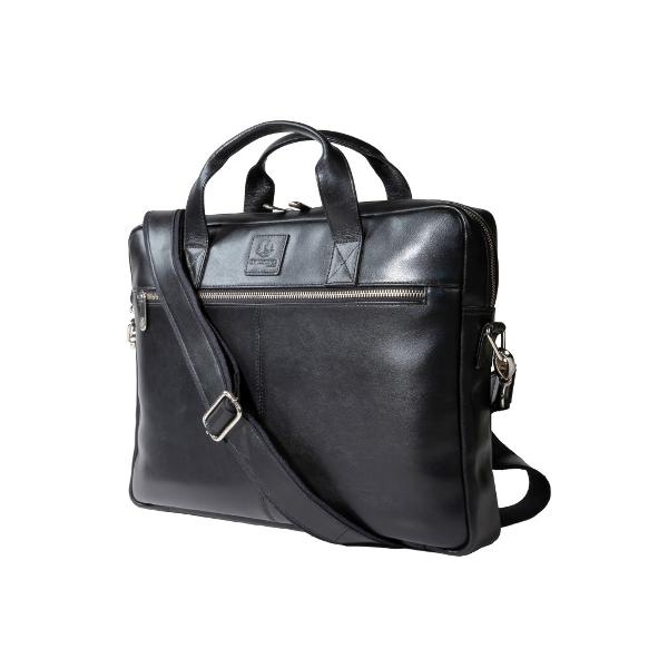 Geant&259; Exacompta Exactive din piele natural&259; pentru laptopDin piele de vac&259; material premium rezistent&259; la ap&259; c&acirc;t &537;i la uzur&259; geanta din piele Exactive are un stil elegant pentru a transporta esen&539;ialul&Icirc;n interior geanta este prev&259;zut&259; cu un buzunar ranforsat &537;i &icirc;nchis potrivit pentru laptop-uri de p&acirc;n&259; la 14&Prime; un compartiment pentru transportul dosarelor multe sloturi pentru 