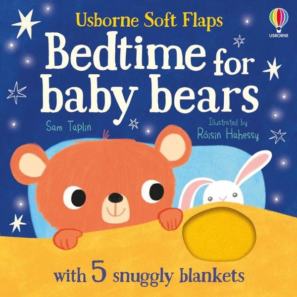 Lift the soft blankets in this irresistible novelty book to find four cheeky bear cubs who arent quite ready for bed Each page has a big soft flap to lift with a charming surprise underneath it as the reader helps to tuck in the mischievous little baby bears With adorable illustrations full of gentle humour this is a perfect blend of giggles and snuggles at bedtime