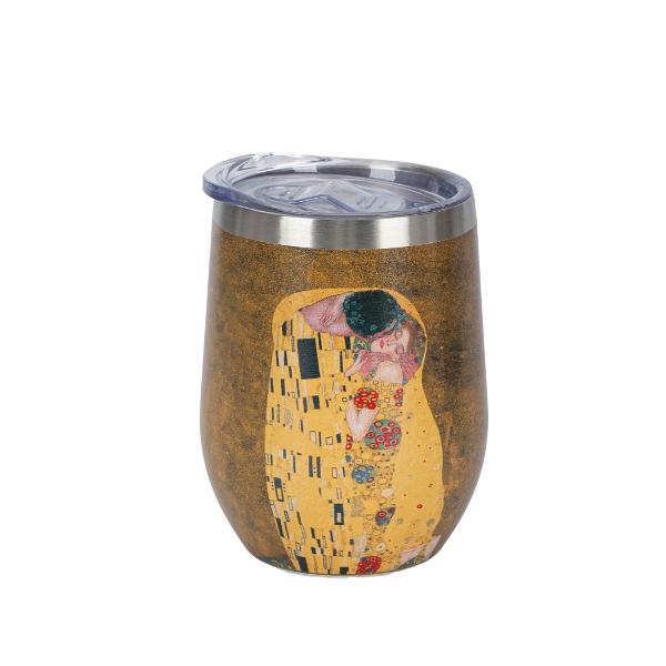 Can&259; termic&259; Art Gallery &ndash; THE KISS CLASSICParte din colec&539;ia Art Gallery cana termic&259; THE KISS CLASSIC este realizat&259; din o&539;el inoxidabil de &icirc;nalt&259; calitate 188 &537;i p&259;streaz&259; b&259;uturile calde sau reci oriunde te 