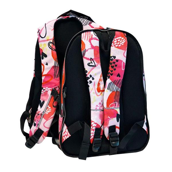 Ghiozdanul nostru usor si ergonomic este ideal pentru cei care cauta confort si functionalitate in activitatile de zi cu zi Fabricat din material 100 poliester acest rucsac ofera o rezistenta sporita la apa fiind perfect pentru orice conditii meteorologiceCaracteristici principaleDesign anatomic si spate buretat respirabil si ergonomic pentru un confort sporitBretele ajustabile si buretate dotate cu o catarama pe piept pentru o 