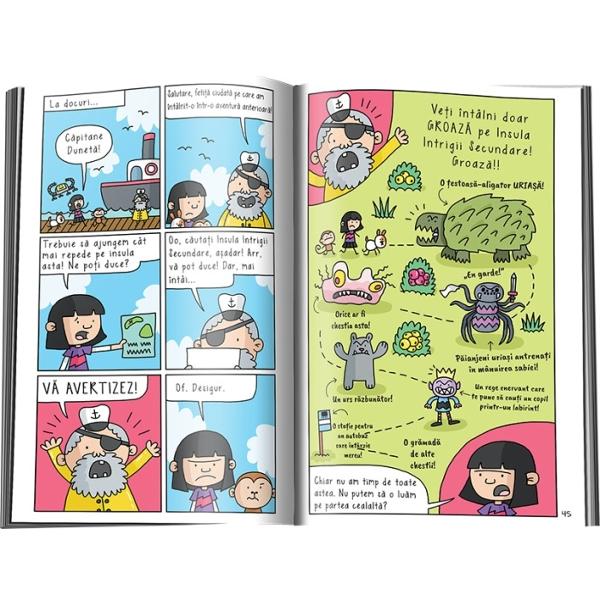 Andy are un super secret – creionul s&259;u poate redesena realitatea Dar când î&537;i creeaz&259; un DUPLICAT DESENAT care s&259;-i fac&259; treburile lucrurile o iau razna Va supravie&539;ui Andy luptei cu propriul GEAM&258;N MALEFIC 