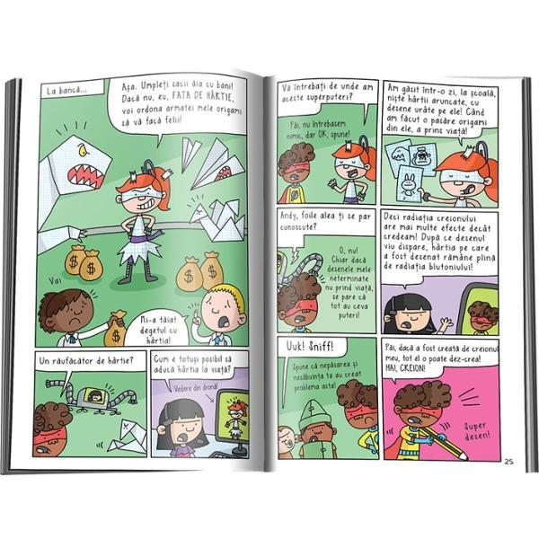 Andy nu e un pu&537;ti obi&537;nuit – e un SUPER TOCILAR cu un creion atomic care poate redesena realitatea Dar poate Andy s&259; fac&259; fa&539;&259; unui aghiotant înc&259;p&259;&539;ânat fanilor dedica&539;i &537;i primului s&259;u SUPERR&258;UF&258;C&258;TOR 