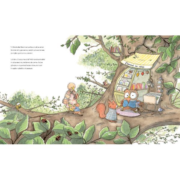 &bdquo;Albert &537;i c&259;r&539;ile miraculoase&rdquo; este o carte unic&259; ce combin&259; o poveste principal&259; cu mai multe c&259;rticele inserate &icirc;n paginile ei fiecare ascunz&acirc;nd o poveste separat&259; cu un mesaj emo&539;ionant Albert librarul p&259;durii ajut&259; animalele din jur g&259;sind pentru fiecare cartea de care are nevoie Pe m&259;sur&259; ce povestea se desf&259;&537;oar&259; cititorul descoper&259; cinci minilibreturi interactive 