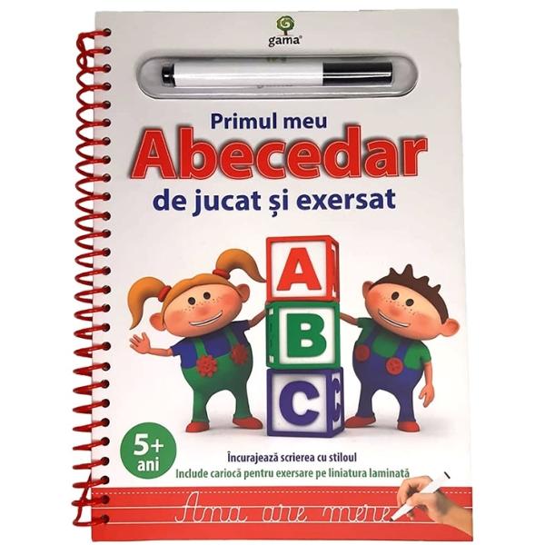 Concepute ca instrumente de lucru pentru acas&259; c&259;r&539;ile din colec&539;ia Prima mea carte de jucat &537;i exersat se adreseaz&259; atât pre&537;colarilor care se preg&259;tesc pentru ciclulprimar cât &537;i elevilor din clasa preg&259;titoare &537;i clasa întâi Carioca pentru exersare repetat&259; ata&537;at&259; se folose&537;te împreun&259; cu t&259;bli&539;a plastifiat&259; iar scrisul poate fi 