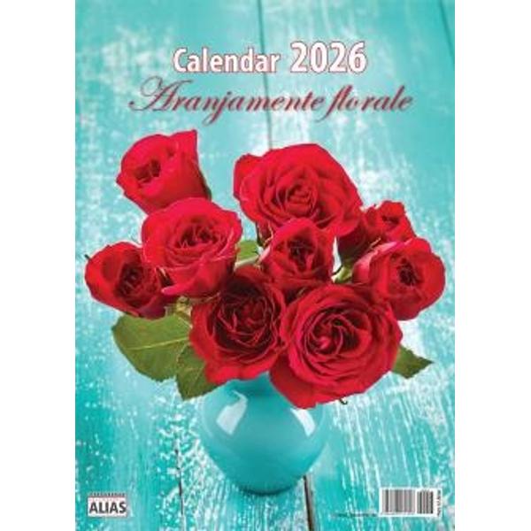 Calendarul are dimensiunile de 310 x 425 mm numar file 121 si iti poate infrumuseta biroul sau casa 