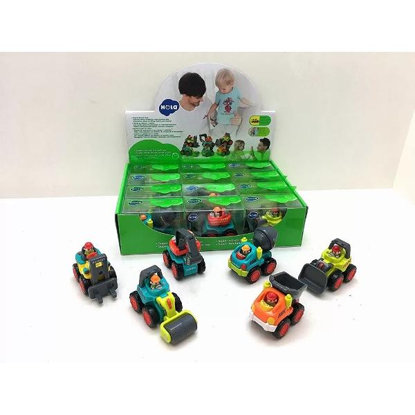 Masina de jucarie pentru constructii excavator stivuitor compactor buldozer betoniera sau basculanta Masina din plastic cu piese mobile este perfecta pentru toate tipurile de joaca Masina este realizata in intregime din plastic si are o semiremorca o betoniera sau o bena mobila Datorita dimensiunilor sale mici vehiculul de constructii este perfect pentru mainile copiilor mici si poate fi depozitat in ghiozdan sau in buzunarele jachetei Masina poate fi luata 