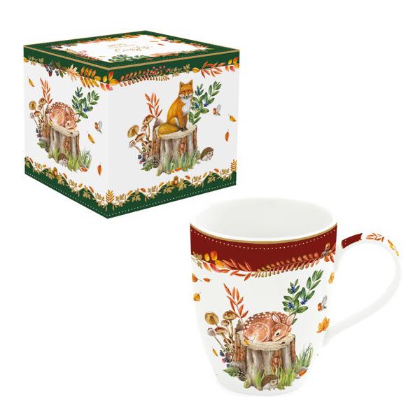 Can&259; din por&539;elan 350 ml – Easy Life colec&539;ia Forest DreamBucur&259;-te de b&259;utura preferat&259; într-o can&259; din por&539;elan fin semnat&259; Easy Life Parte din colec&539;ia Forest Dream cana 