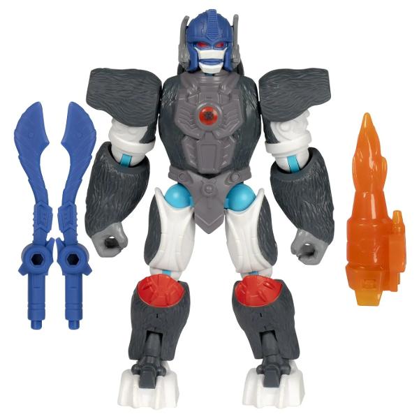 Chiar si cel mai puternic erou are nevoie uneori de o mana de ajutor picior pumn sau accesoriu Figurina Transformers de colectie MixMashers prezinta piese si componente care se desprind si se imbina pentru a crea figurine personalizate unic Cu 16 puncte de conectare figurina de actiune robot MixMashers Transformers la scara de 12 cm 5 inch este dotata cu conectori universali pentru compatibilitate si durabilitate pe intreaga gama Vrei si mai multe puteri combinate Colecteaza accesorii 