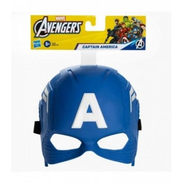 Copiii isi pot imagina ca se costumeaza precum supereroul lor Marvel preferat cu aceasta masca inspirata din animatiile Avengers Masca include o banda flexibila care se potriveste majoritatii muritorilor de rand astfel incat copiii se pot prefata ca sunt supraoameni si isi pot imagina ca intra in actiune alaturi de eroi Aceasta masca reprezinta un cadou ideal pentru micii fani Marvel si este perfecta pentru joaca sau pentru completarea unui costum de supererou Acest pachet contine masca 