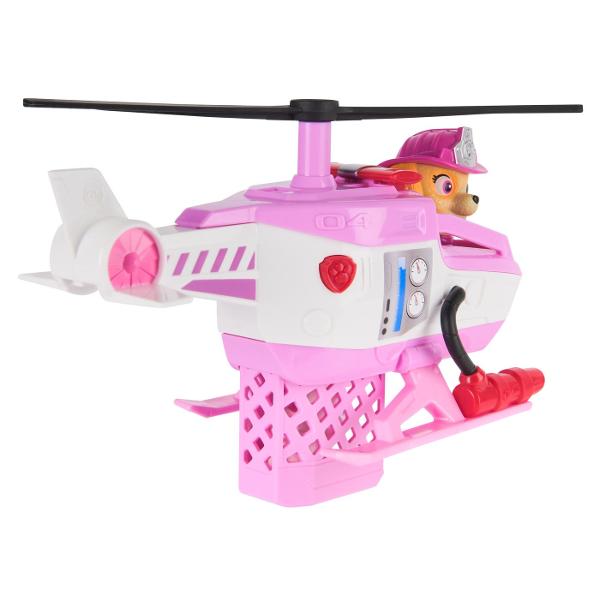 Alarma de incendiu a pornit Personajele sunt gata de actiune in misiunea de pompier la volanul vehiculului de salvare Fire Rescue Echipat cu furtunuri scara si detalii realiste acest camion transforma joaca intr-o experienta plina de adrenalina si eroism Figurinele poarta uniforma de pompier si sunt pregatite de actiune Continut 1 vehicul de pompieri si figurina Potrivit pentru copii de peste 3 ani Acest pachet contine personajul Skye