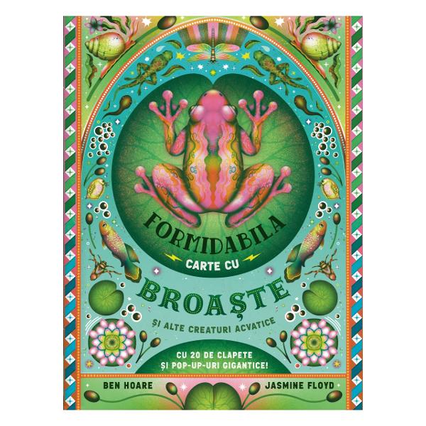 Descoper&259; uimitoarele broa&537;te &537;i alte vie&539;uitoare ale zonelor umede în aceast&259; carte pop-up de luxDe la fugacii care patineaz&259; pe suprafa&539;a apei la ornitorinci &537;i de la broasca de mla&537;tin&259; la crocodili FORMIDABILA CARTE CU BROA&536;TE prezint&259; pe îndelete extraordinara faun&259; din zonele umede unele dintre cele mai bogate habitate de pe planeta noastr&259;Scris&259; de 