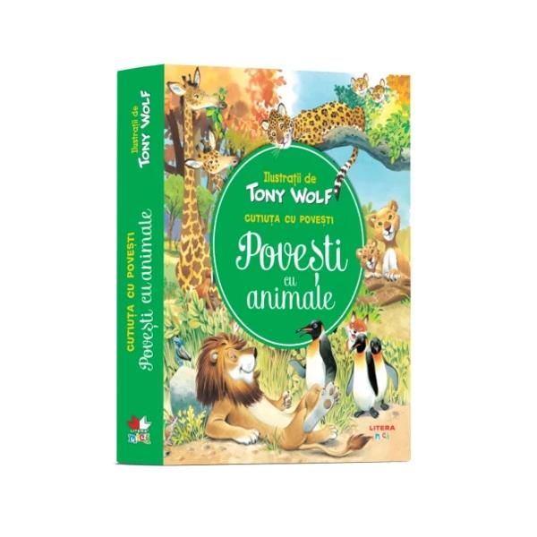 Cutiu&539;a cu pove&537;ti con&539;ine o selec&539;ie de 40 de aventuri ilustrate pe care le po&539;i lua cu tine oriunde F&259; cuno&537;tin&539;&259; cu animalele s&259;lbatice &537;i porne&537;te chiar acum într-o c&259;l&259;torie minunat&259;