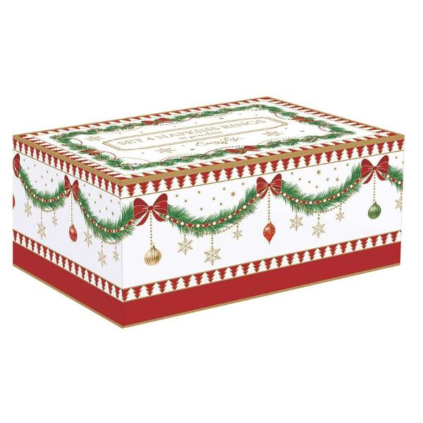 Completeaz&259; decorul mesei de s&259;rb&259;toare cu acest set elegant de 4 inele pentru &537;erve&539;ele din colec&539;ia Magie de Noël semnat&259; Easy Life Fiecare inel este realizat din por&539;elan fin &537;i 