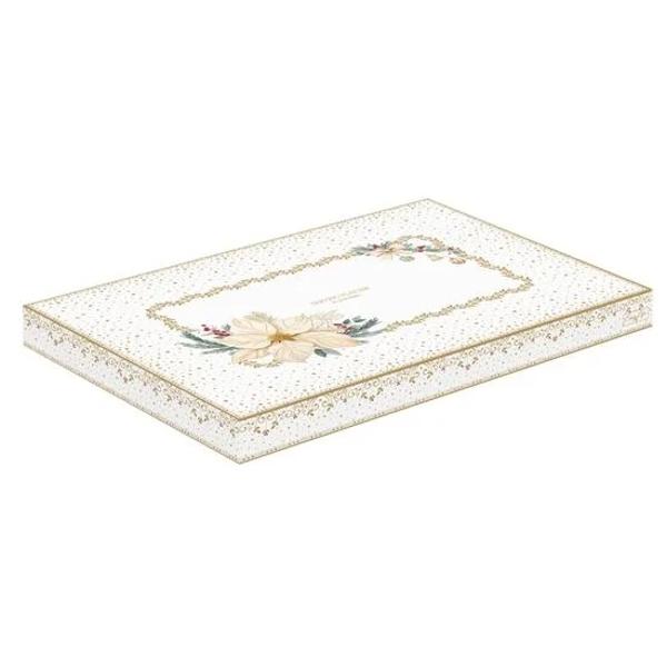 Adaug&259; un plus de elegan&539;&259; meselor tale festive cu acest&nbsp;platou din por&539;elan fin parte din colec&539;ia&nbsp;White Elegance&nbsp;de la&nbsp;Easy Life Fabricat din&nbsp;por&539;elan alb de &icirc;nalt&259; calitate&nbsp;&537;i decorat 