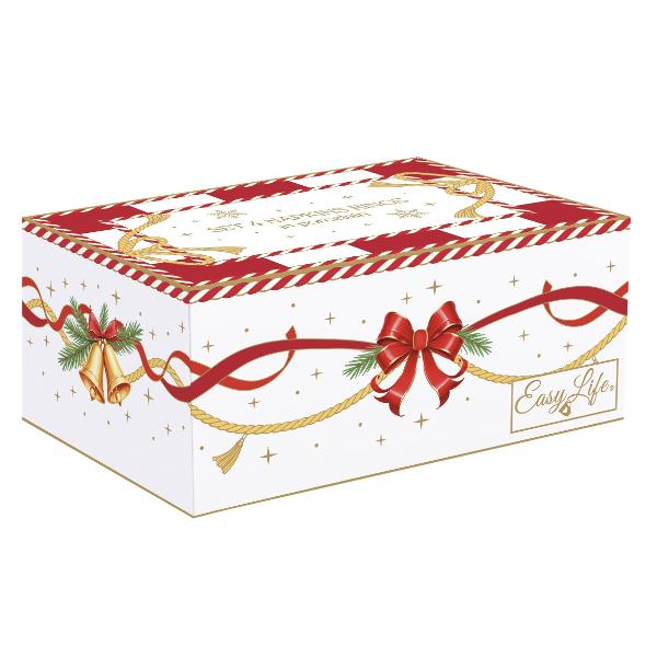 Completeaz&259; masa de s&259;rb&259;tori cu acest set elegant de 4 inele din por&539;elan pentru &537;erve&539;ele parte din colec&539;ia Christmas Tale de la Easy Life Realizate din por&539;elan de înalt&259; calitate &537;i cu 