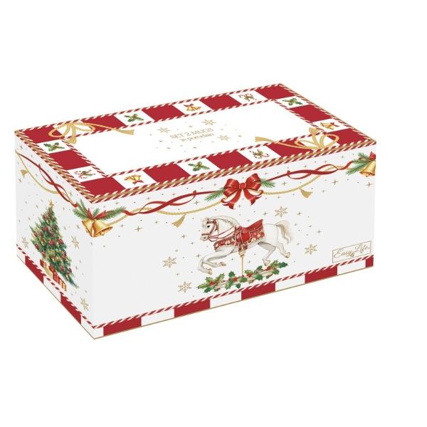 Savureaz&259; b&259;utura ta preferat&259; într-o can&259; plin&259; de farmec festiv Aceaste c&259;ni din por&539;elan fin de înalt&259; calitate din colec&539;ia Christmas Tale de la Easy Life îmbin&259; elegan&539;a clasic&259; cu magia s&259;rb&259;torilor de 